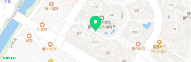 월드메르디앙2단지 어린이놀이시설1(207동) 지도 이미지