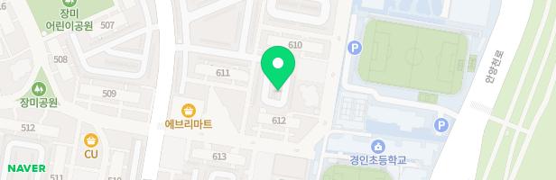 목동6단지 607동 앞 지도 이미지