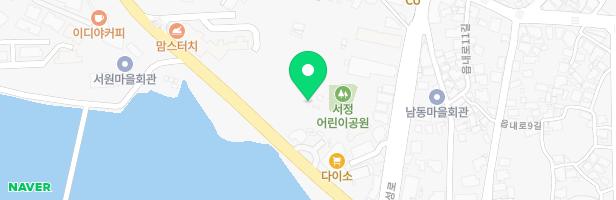거제서정어린이공원 놀이시설 지도 이미지