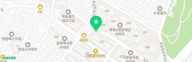 성원초원 101동 뒤 지도 이미지