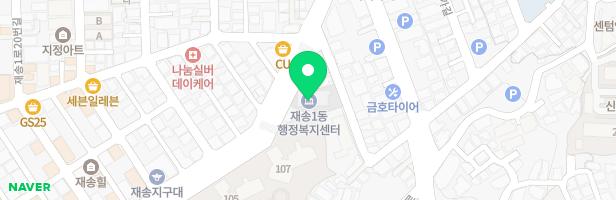 센텀삼익아파트 103동앞 놀이터 지도 이미지
