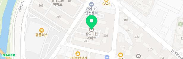 반여삼익그린아파트 지도 이미지
