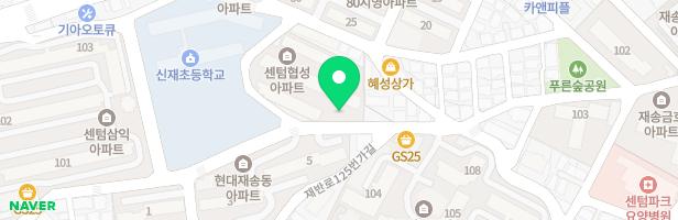 센텀협성아파트 어린이놀이시설 지도 이미지