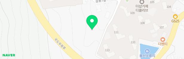 대동다숲아파트 105동 지도 이미지