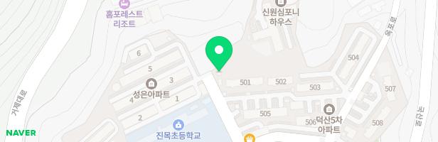 옥포5차덕산타운1 (501동 앞) 지도 이미지