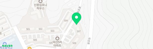 옥포5차덕산타운2 (507동 옆) 지도 이미지