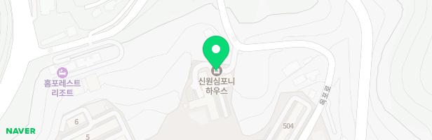 신원심포니하우스 지도 이미지