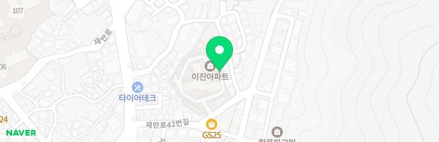 재송이진아파트 어린이놀이시설 지도 이미지