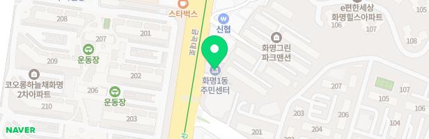 화명금화유치원 어린이놀이시설1 지도 이미지