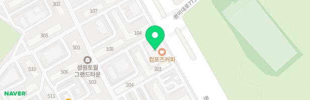 통도사유치원 어린이놀이시설 지도 이미지