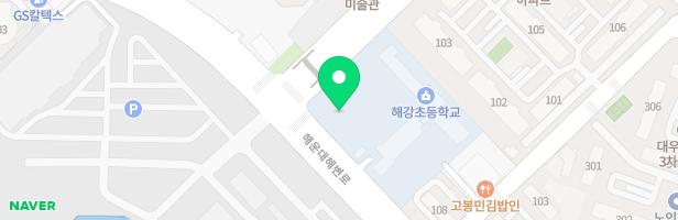 해강초등학교 어린이놀이시설 (대운동장) 지도 이미지