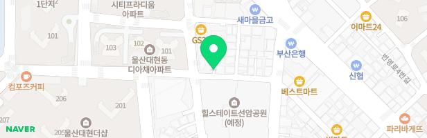 요요영재유치원 실외놀이시설 지도 이미지