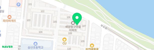 파랑새유치원 지도 이미지