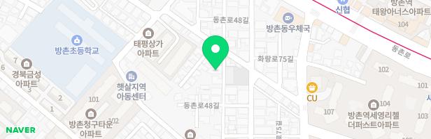 꽃동산유치원 놀이시설 지도 이미지
