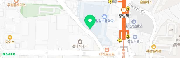 장림초등학교 어린이놀이시설 지도 이미지