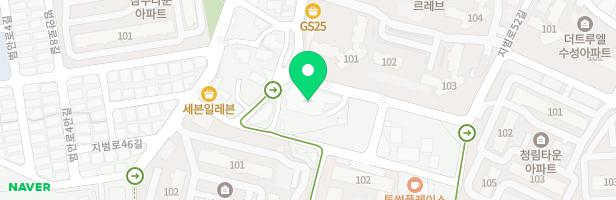 삼덕유치원 놀이시설 지도 이미지