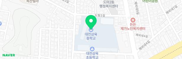 대전삼육초등학교 놀이시설 지도 이미지