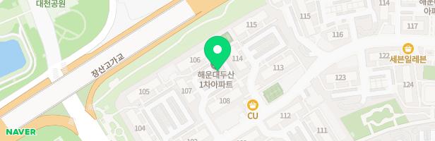 두산1차아파트 101동 옆 놀이터 지도 이미지