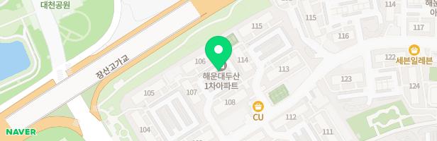 두산1차아파트 105동 놀이터 지도 이미지