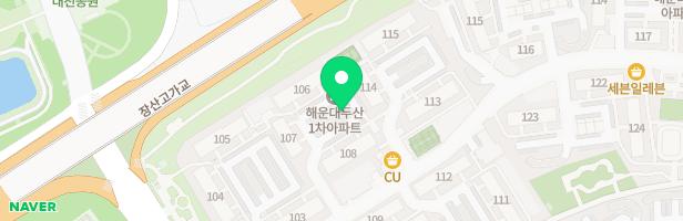 두산1차아파트 111동 뒤 놀이터 지도 이미지