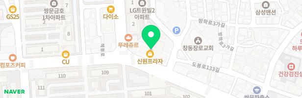 신원2차아파트 놀이터 지도 이미지