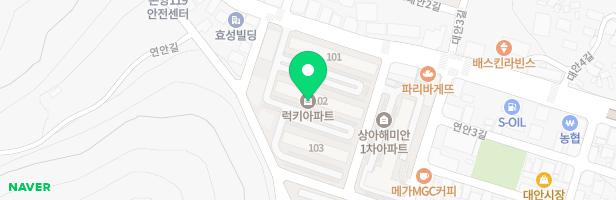 남창럭키아파트 놀이터(101동) 지도 이미지