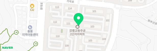1주공아파트(102동) 지도 이미지