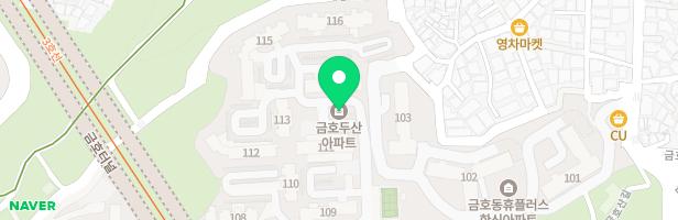 금호두산아파트 111동 어린이놀이터 지도 이미지