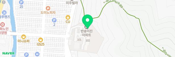 반송이진아파트 지도 이미지