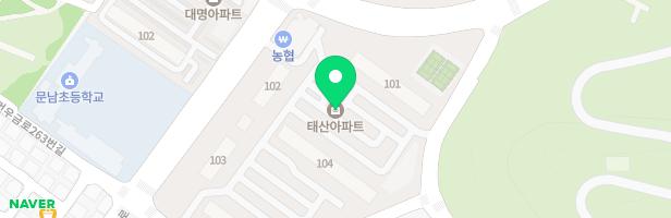 연수태산아파트 단지내 놀이터(104동 앞) 지도 이미지