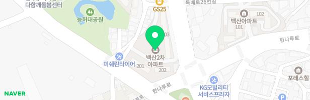 옥련백산2차아파트 어린이놀이터 지도 이미지