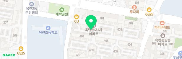 옥련한국아파트 놀이터 지도 이미지