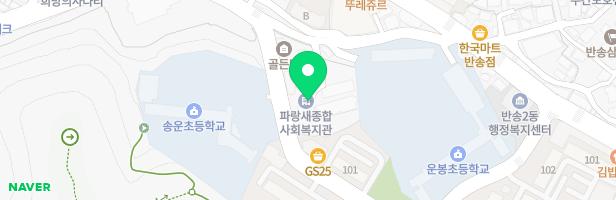 파랑새유치원 놀이터 지도 이미지