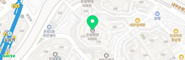 [돈암1동]범양아파트 102동 지도 이미지