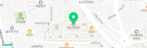 [월곡1동]동신아파트 지도 이미지