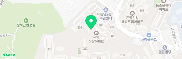 [돈암2동]포스코더샵 지도 이미지