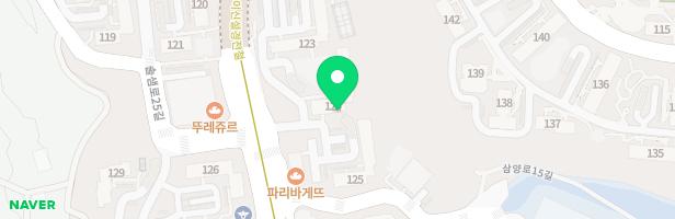 정릉풍림124동놀이터 지도 이미지
