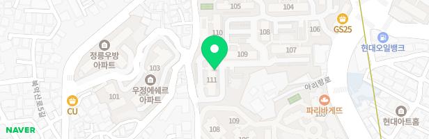 [돈암2동]일신건영휴먼빌아파트 111동 지도 이미지