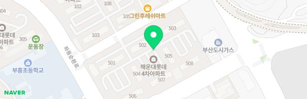 롯데4차아파트 508동 좌측 놀이터 지도 이미지