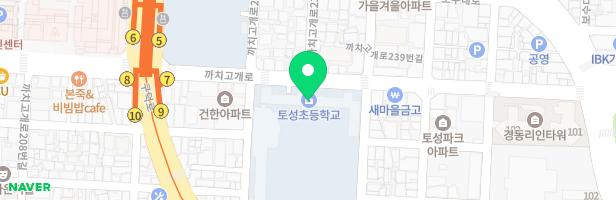 토성초등학교 어린이놀이시설 지도 이미지