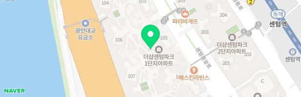 센텀파크1단지 102동 옆 놀이터 지도 이미지