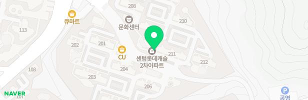 센텀롯데캐슬2차 202동 놀이터 지도 이미지