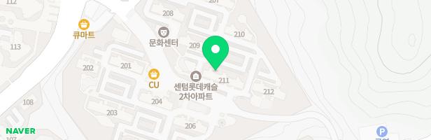 센텀롯데캐슬2차 212동 놀이터 지도 이미지