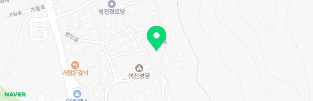 사회복지법인 여산어린이집 지도 이미지