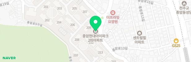 종암동 현대아이파크2차아파트어린이놀이터(3놀이터) 지도 이미지