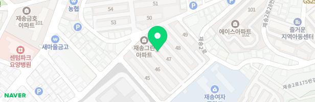 재송그린아파트 지도 이미지