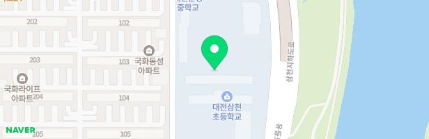 대전삼천초등학교 놀이시설 지도 이미지