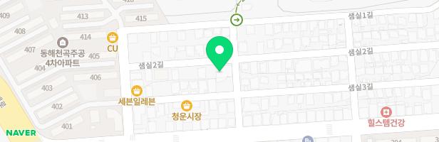 근로복지공단동해어린이집 지도 이미지