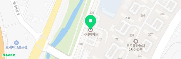 국제한마음타운아파트 102동 지도 이미지