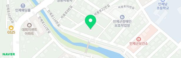 인제제2공원(어린이공원) 지도 이미지